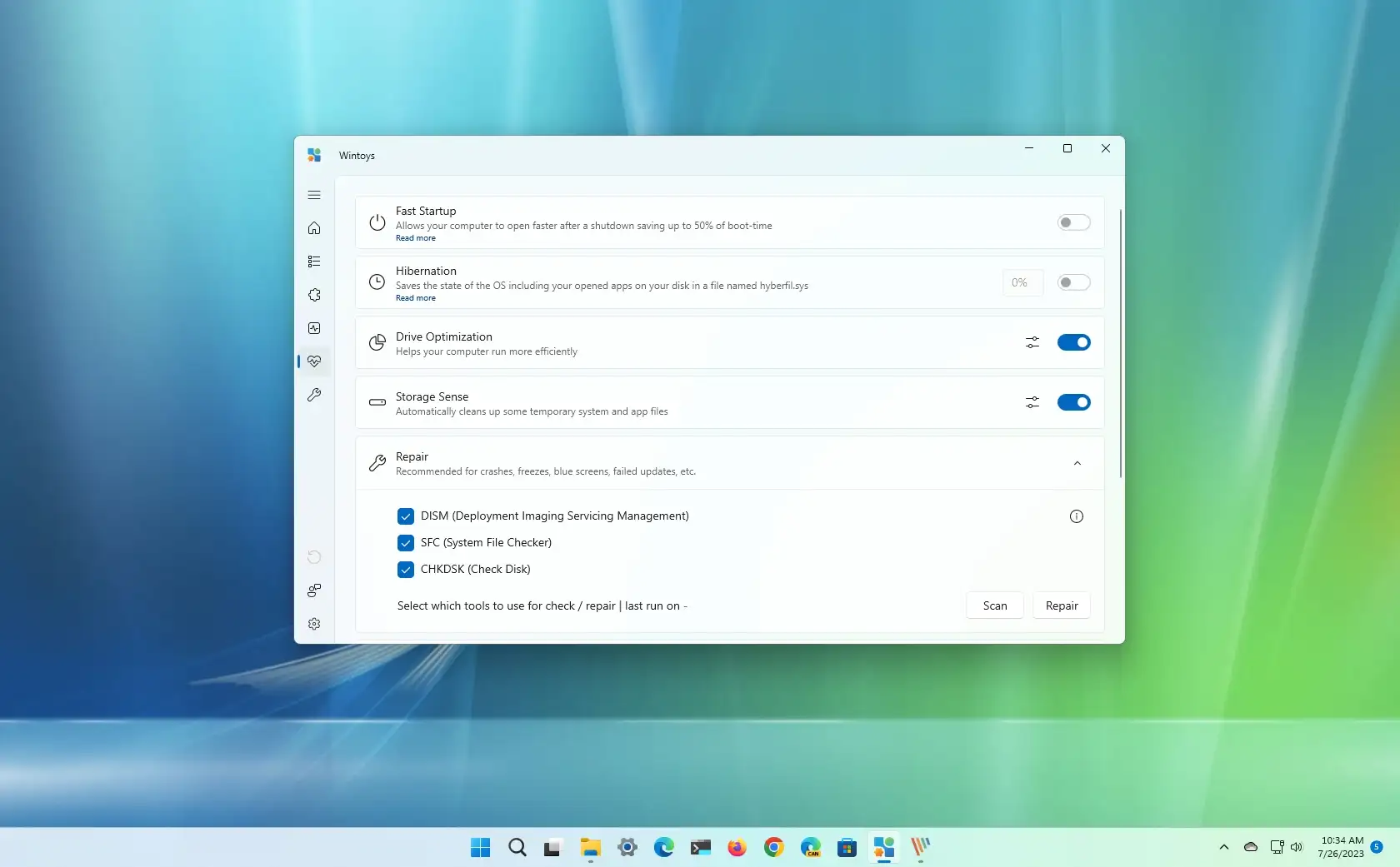 如何使用 Wintoys 优化和加速 Windows 11