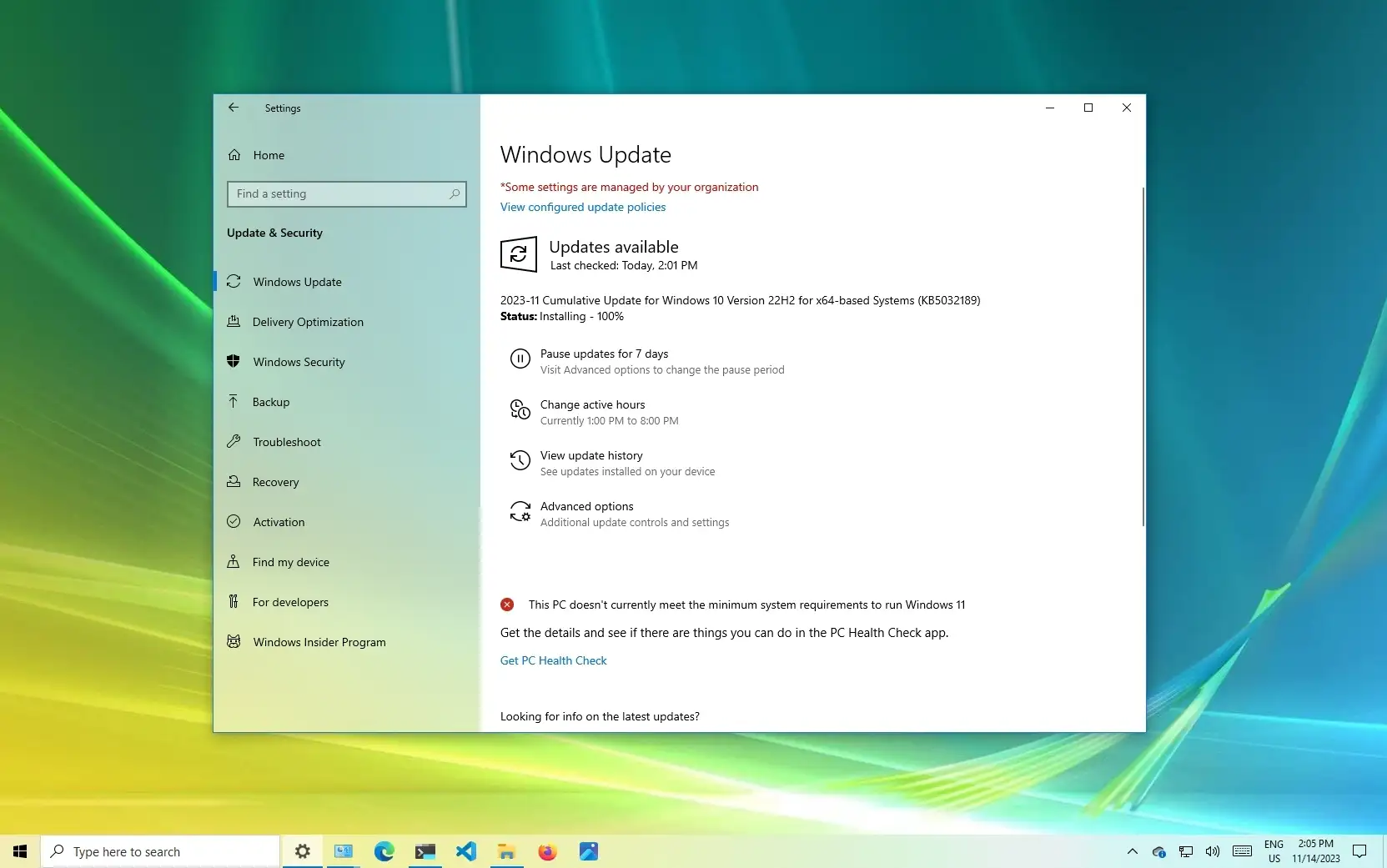 Windows 10 内部版本 19045.3693 (KB5032189) 版本 22H2 - 数字指南