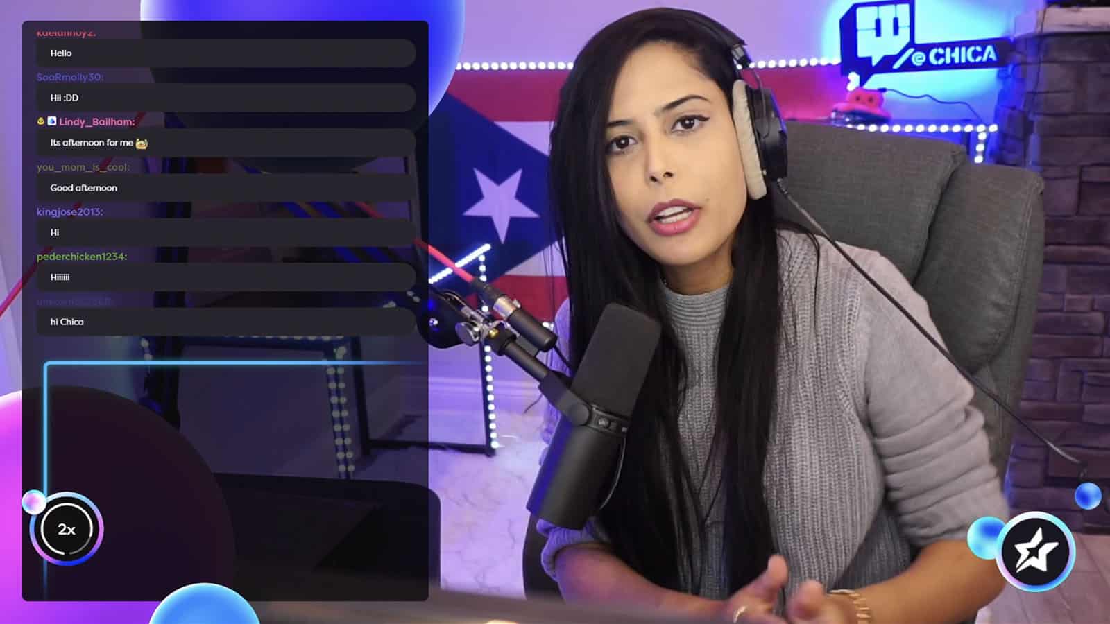 Twitch 主播 Chica 剛剛洩露了她的《要塞英雄》圖標系列 - 数字指南