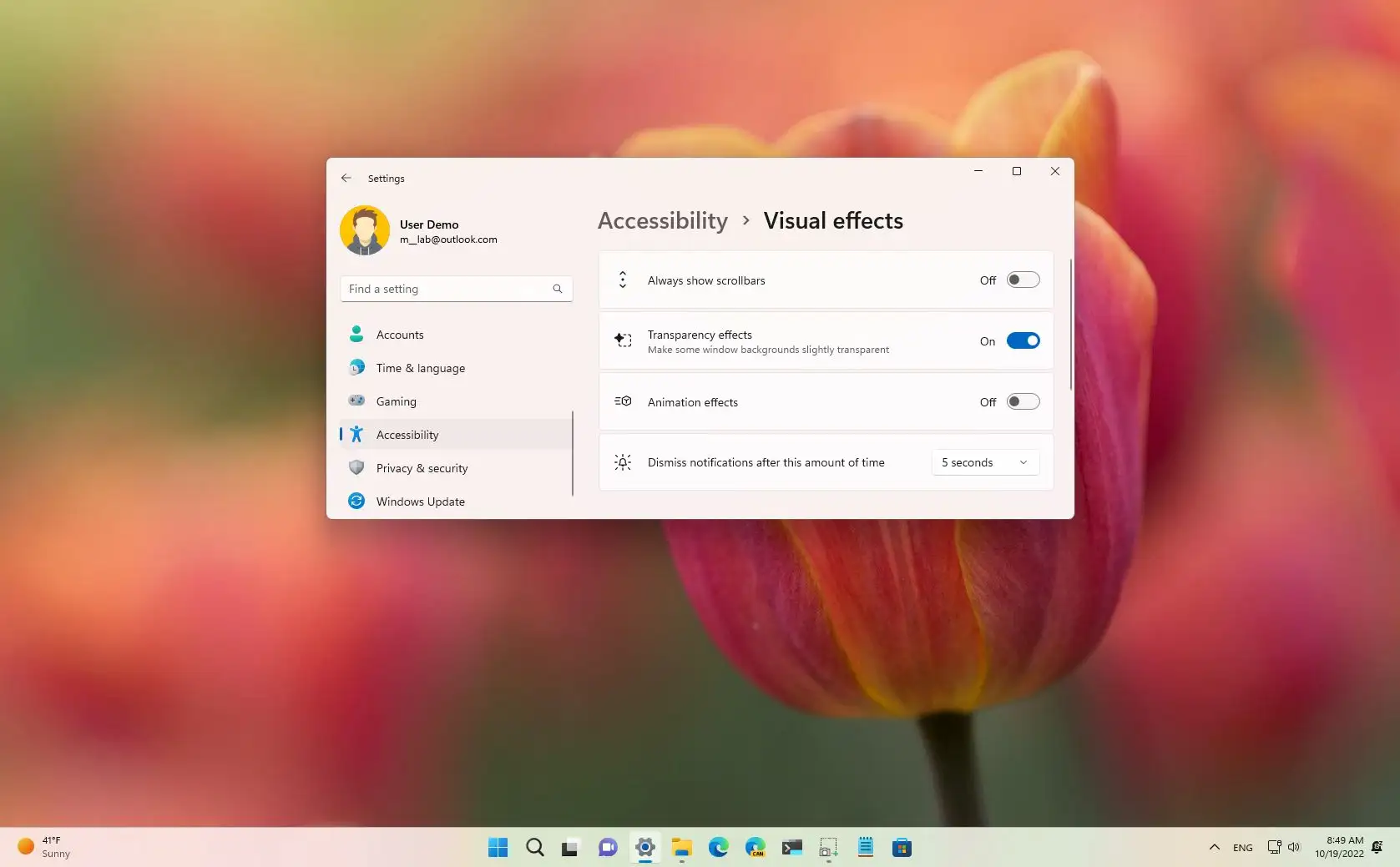 如何在 Windows 11 上禁用動畫效果 - 数字指南